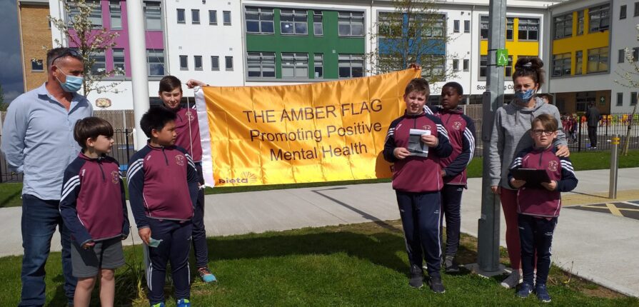 Amber Flag Ceremony